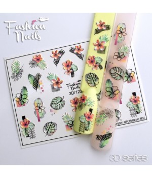 3D Слайдер Fashion Nails №122